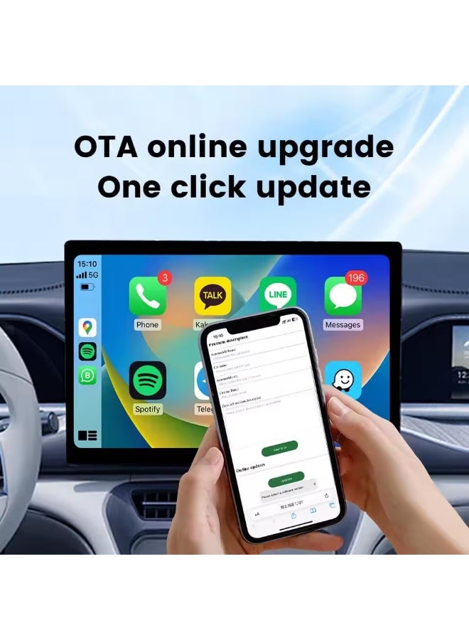 Vierex Baidu CarLife to Wireless CarPlay Adapter, Plug & Play Conversion Box, Retains Original Controls, Fast Startup, Compatible with Chinese Cars, Honda, Hyundai Elantra, Nissan Qashqai, Kia Seltos More - Image 3